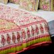 Floral Harmony Jaipuri Quilt